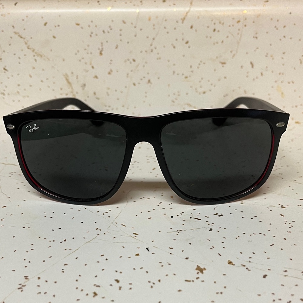 Ray-Ban Original Wayfarer Black and Red Sunglasses